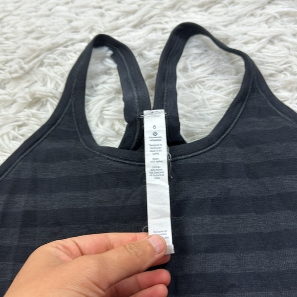 🔥$SALE$🔥 Lululemon Ebb To Street Tank Heathered Black - Picture 3 of 5